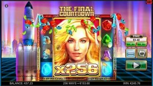 play the final countdown slot free spins bonus