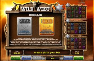 wild west slot machine