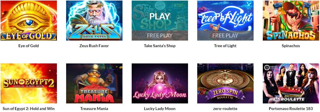 superwins casino game collection