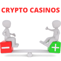pros and cons crypto casinos